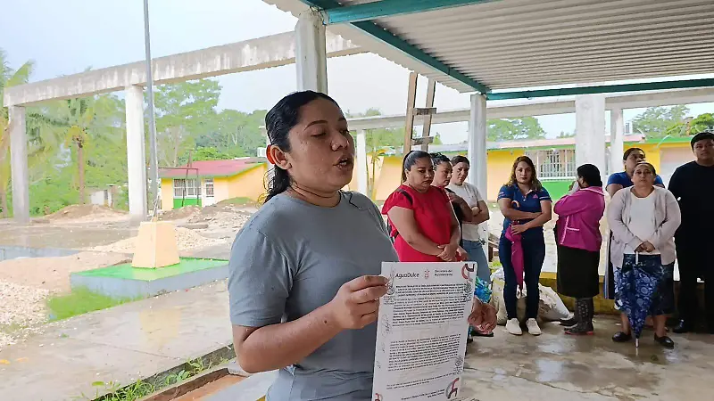 Telesecundaria en Agua Dulce